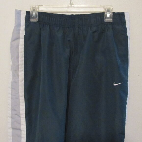 VTG Nike Tear Away Warm Up Pants Men's Size Large Green - Picture 1 of 7